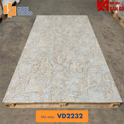 Tấm Ốp Tường PVC Giả Đá Hobi Wood-VD2232